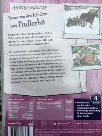 Neues von den Kindern aus Bullerbue dvd back